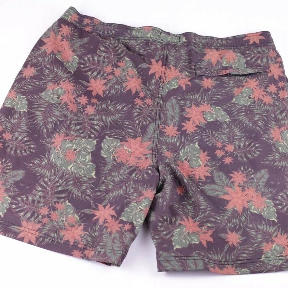 KITH Tilden Swim Shorts Trunks RARE Black Floral - Picture 5 of 7